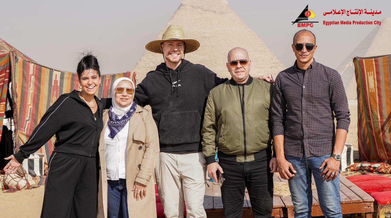 EMPC Thanks the State Institutions for their Cooperation  in Filming the International YouTuber’s Episode  “Mr. Beast inside the Pyramids”